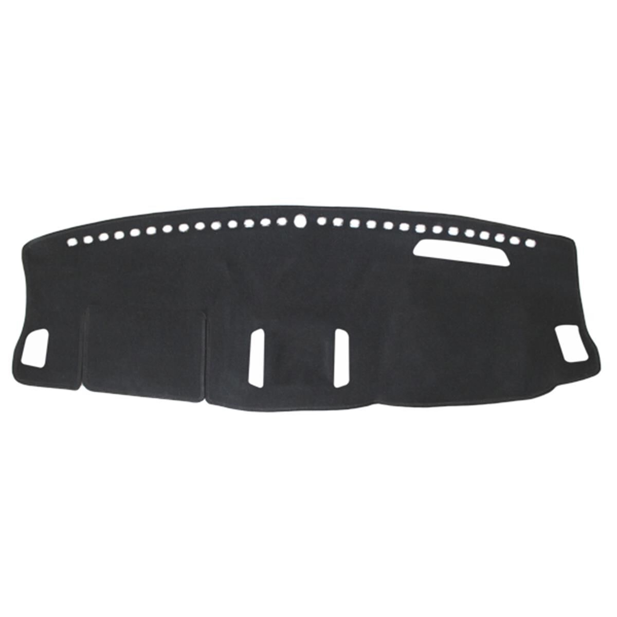 Sunland Black Dashmat to suit Ford Ranger PXII/PXIII With Coin Tray Recess And HUD Cut Out - F75H01, , scaau_hi-res