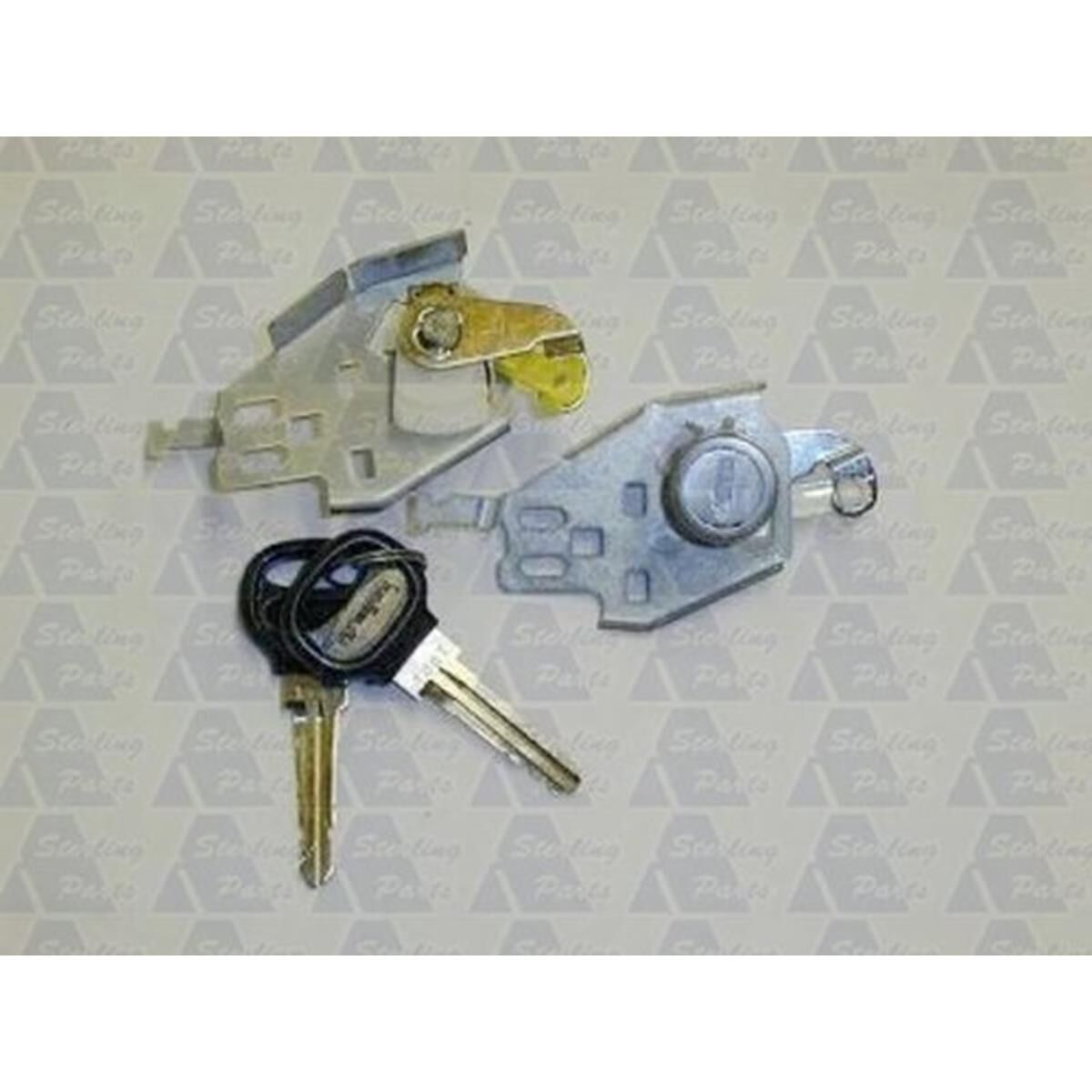 UNIVERSAL DOOR LOCK BARREL + KEYS KIT / RIGHT HAND SIDE / SUITS FORD LASER 81-90 / ECONOVAN MAXI 89-00 / COURIER 78-99 / MAZDA E2000 84-06, , scaau_hi-res