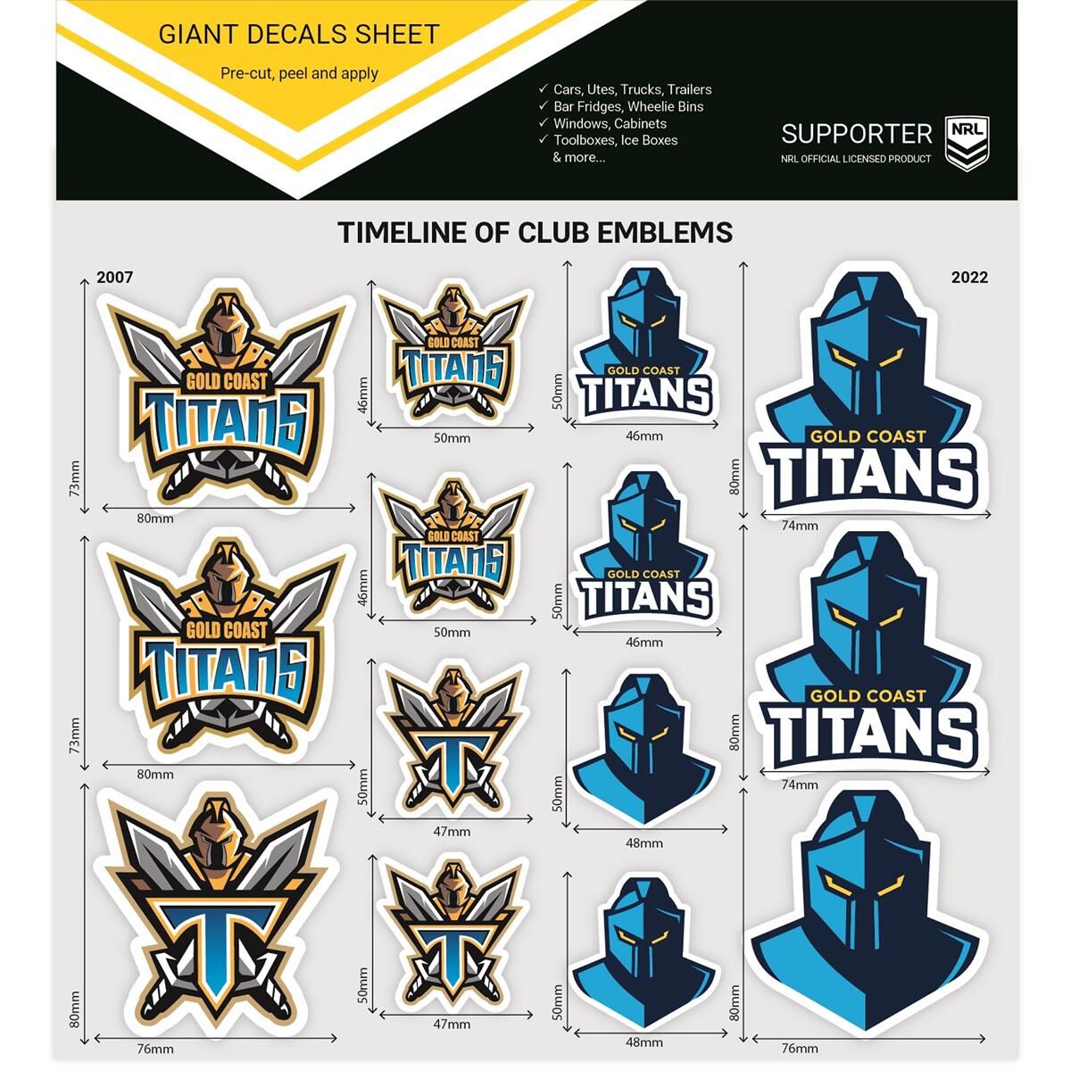 TITANS GIANT DECALS SHEET, , scaau_hi-res