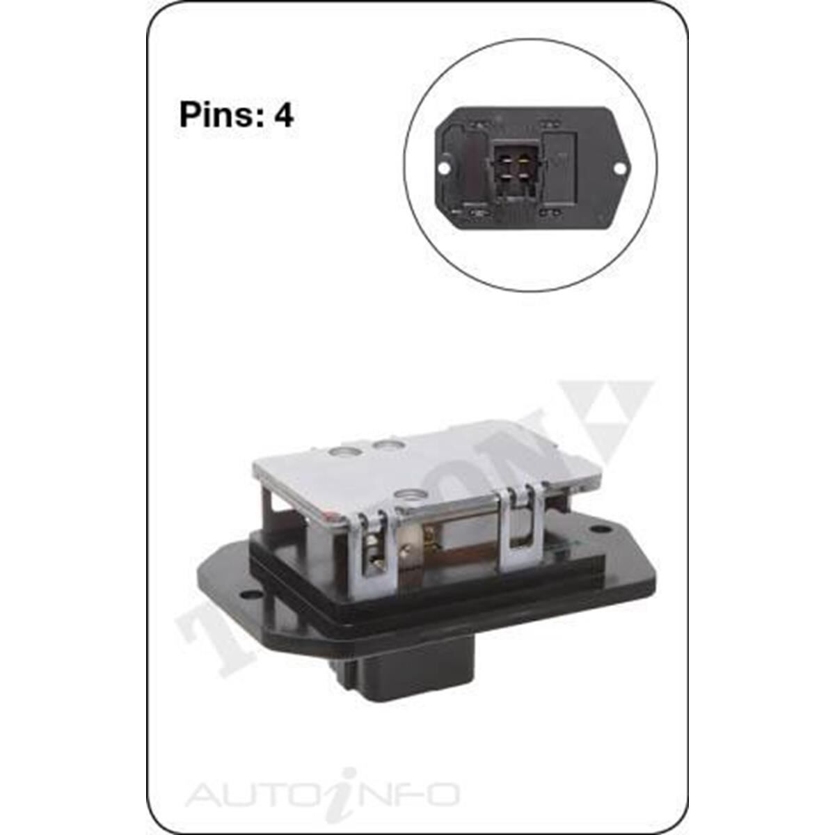 TRIDON HEATER FAN RESISTOR, , scaau_hi-res