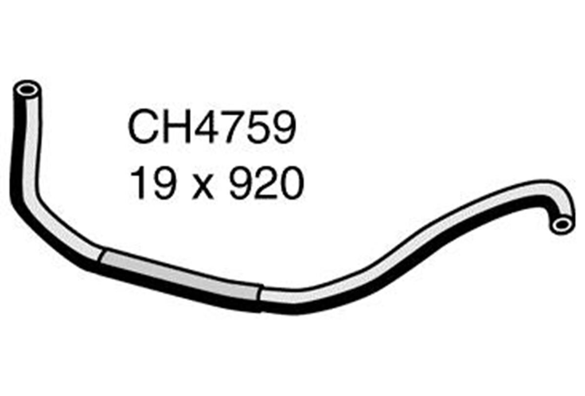 Heater Hose  - NISSAN NAVARA D40 - 2.5L I4 Turbo DIESEL - Manual & Auto, , scaau_hi-res