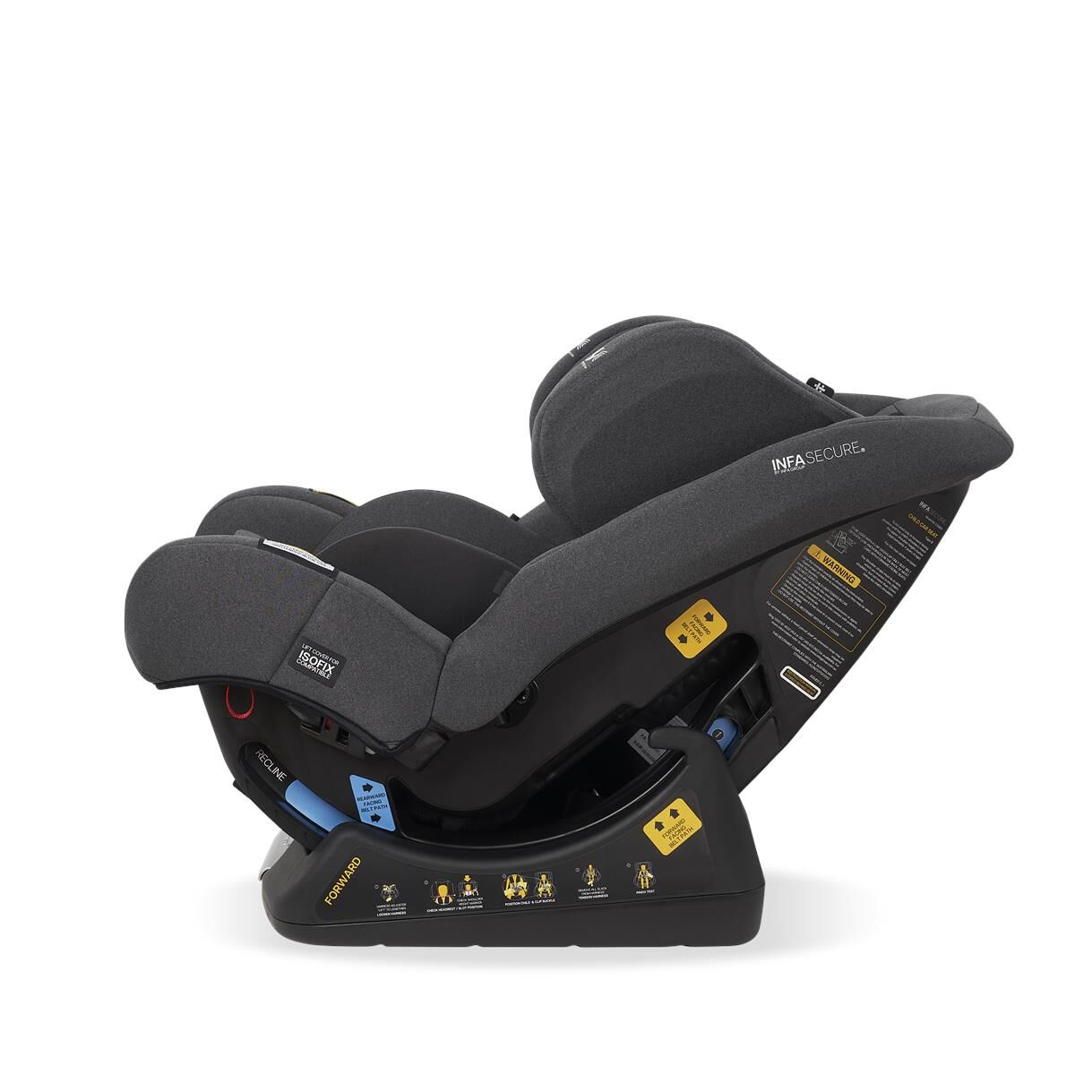 MOMENTUM GO ISOFIX 0 TO 4 YEARS - BLACK FLECK, , scaau_hi-res