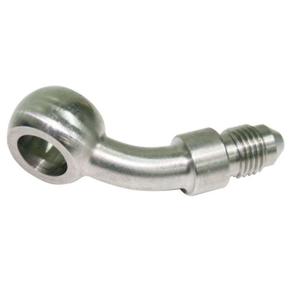 Aeroflow Stainless Steel 45° Banjo to AN Fitting, AF33604 Supercheap