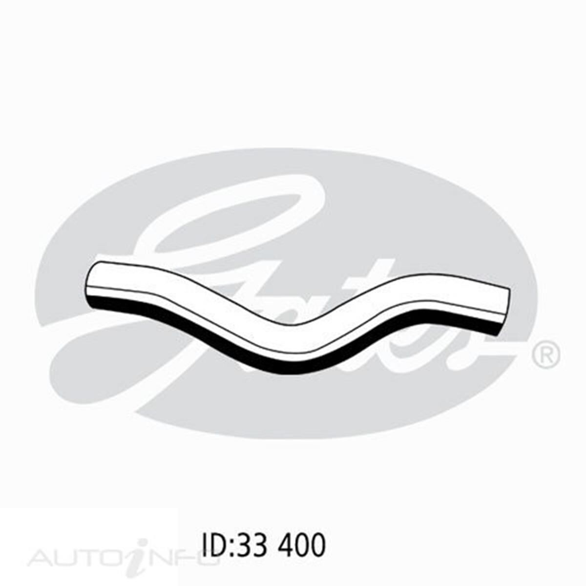 05-1958 GATES RADIATOR HOSE, , scaau_hi-res