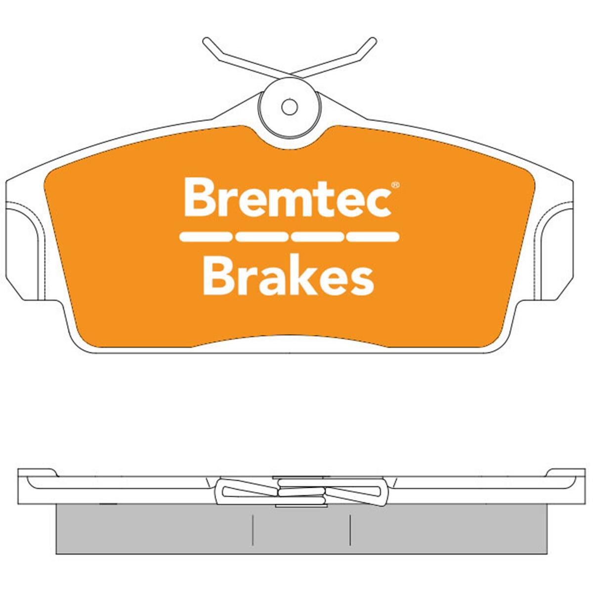TRADE-LINE BRAKE PADS SET, , scaau_hi-res
