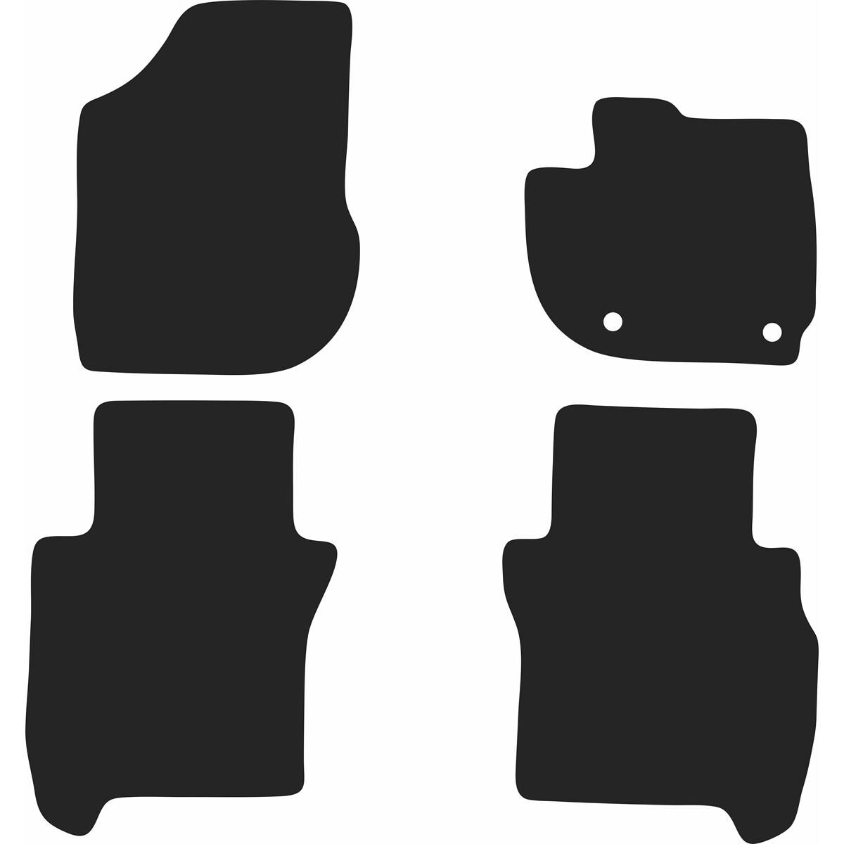 EXECUTIVE RUBBER CAR MATS FOR HONDA JAZZ HYBRID (4TH GEN) 2020 ONWARDS, , scaau_hi-res