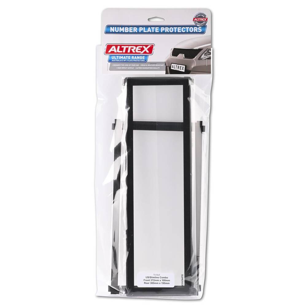 Altrex Auto Altrex Ultimate American/Slimline Combination Number Plate Protectors ...