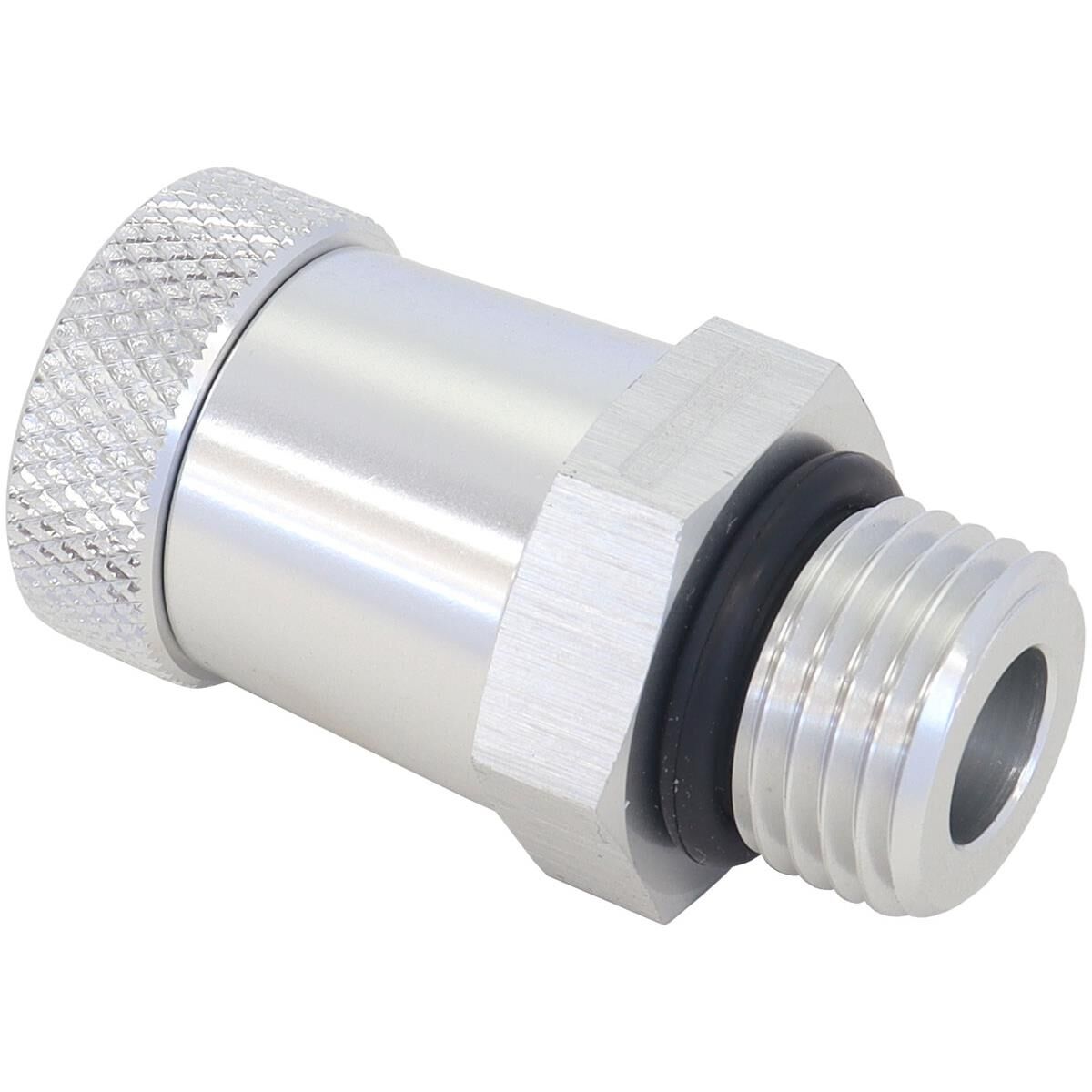 -6 ORB INLINE TAP / DRAIN 1/8 NPT F/MALE THREAD FOR REMOTE, , scaau_hi-res