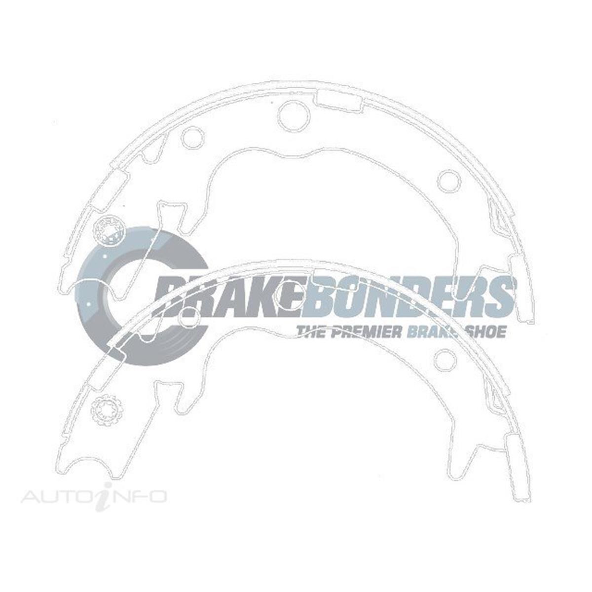 Brake Shoes - Honda Parking Brake 170mm, , scaau_hi-res