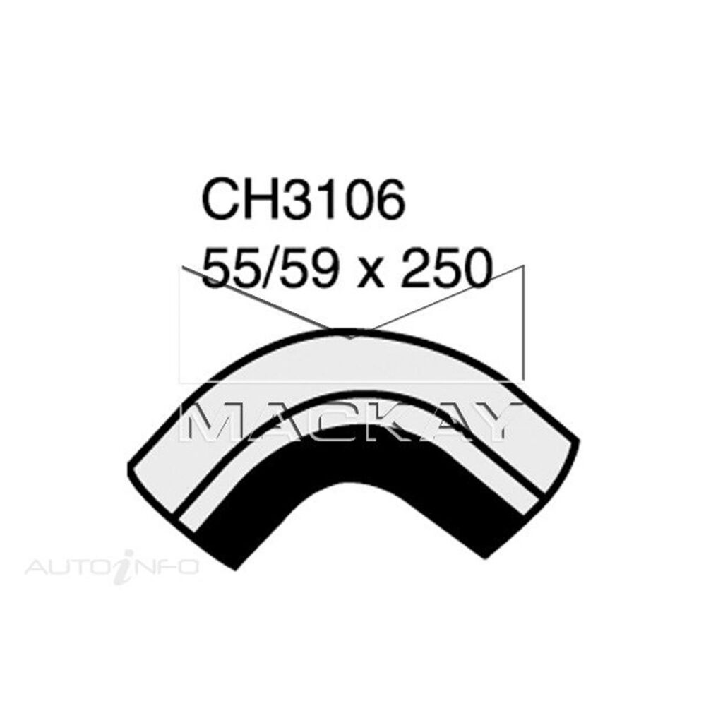 Mackay Turbocharger/Charge Air Intercooler Hoses CH3106 Supercheap Auto