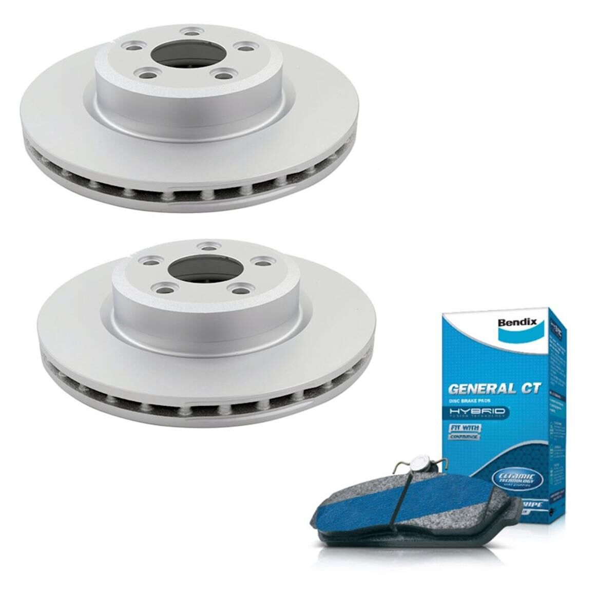 Basco Brake Rotor & Pad Combo Kit - BRK1075 | Supercheap Auto