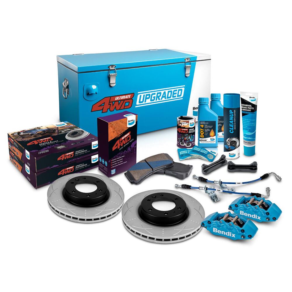 Bendix Big Brake Upgrade Kit U4WDBBUK204F Supercheap Auto