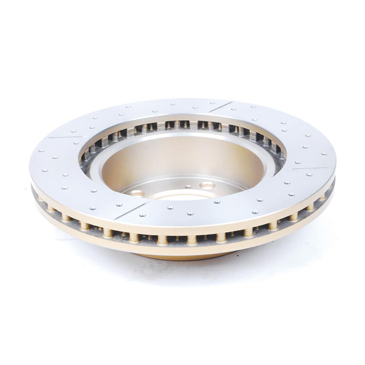 Street Gold Cross-drilled/slotted KP [ Toyota Prado 150 09-> F ], , scaau_hi-res