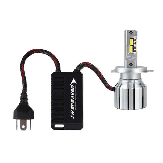 LED H4 HEADLIGHT KIT HI/LO 12V 50W 5700K 5000LM EACH GLOBE EVO10K, , scaau_hi-res