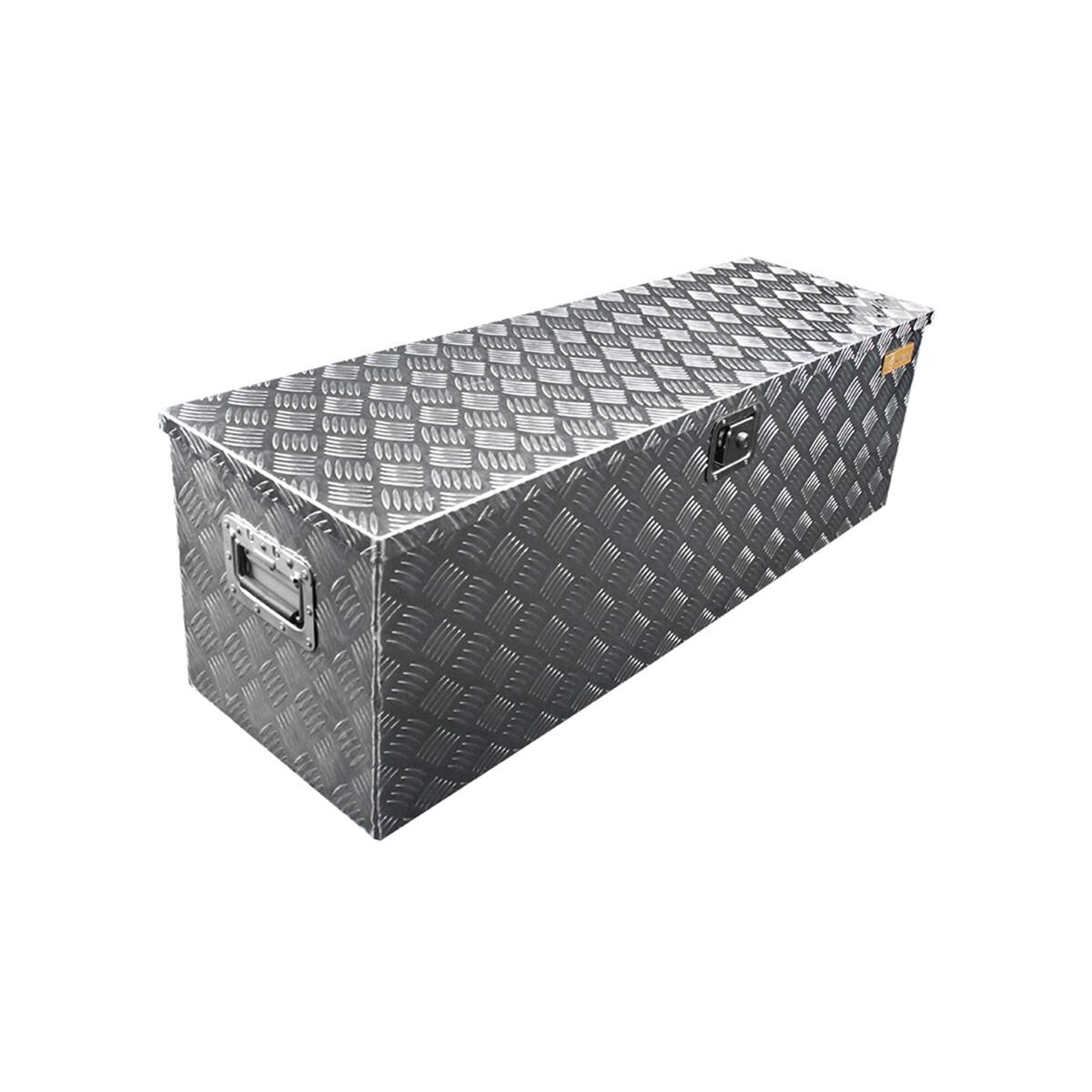 Sunrise Aluminium Tool Box Standard Rectangular 1230 x 380 x 350mm, , scaau_hi-res