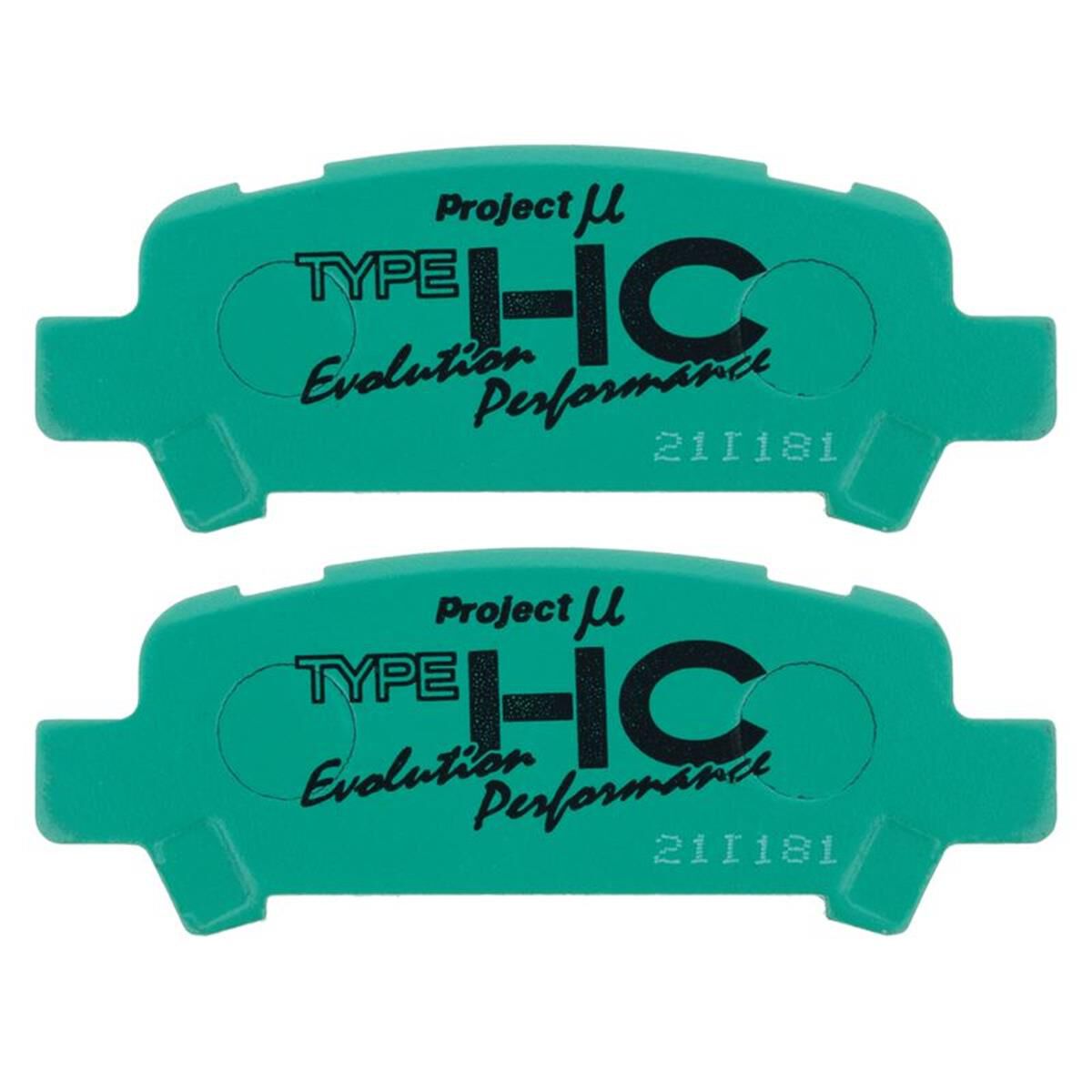 PROJECT MU HC-EP BRAKE PAD SETSUBARU REAR PAD, , scaau_hi-res