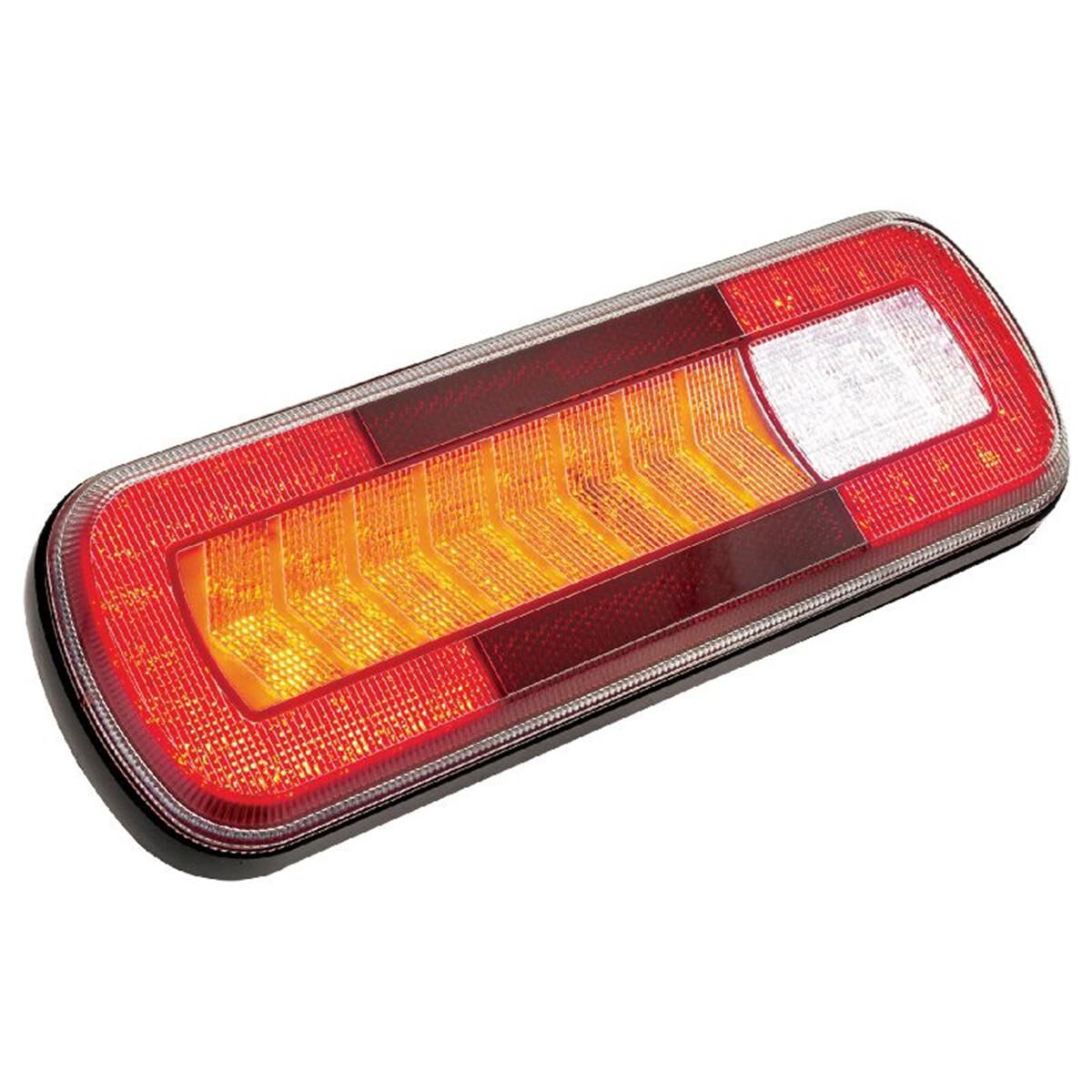 LED STOP/TAIL/SEQ INDCTR/REVLAMP 10-30V W/REFLECTOR 500mm CABLE, , scaau_hi-res