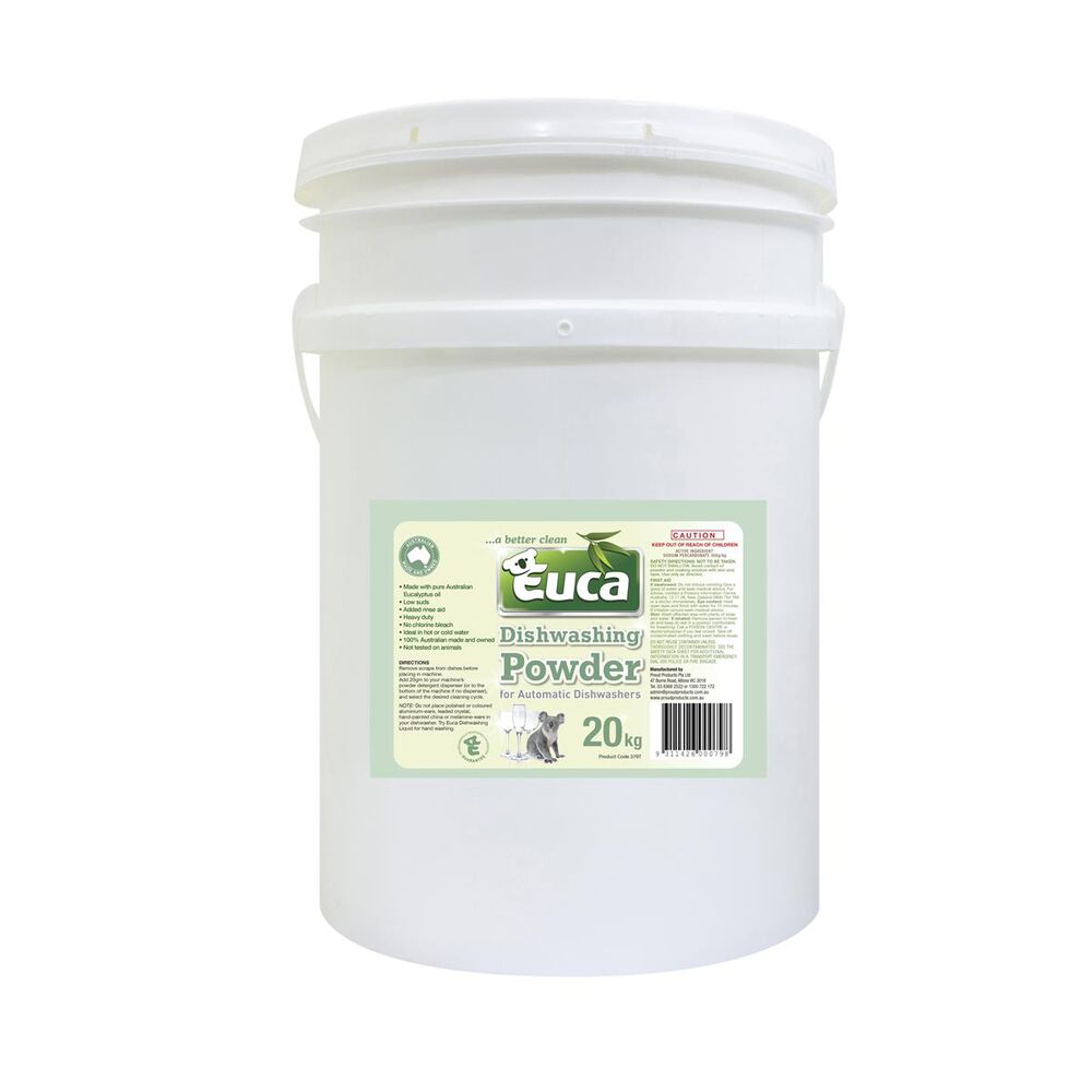Euca Dishwashing Powder 20kg, 379T Supercheap Auto