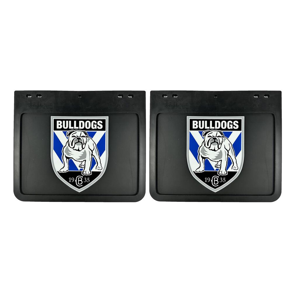 NRL Mudflaps Bulldogs 250mm Drop X 300mm Width Supercheap Auto