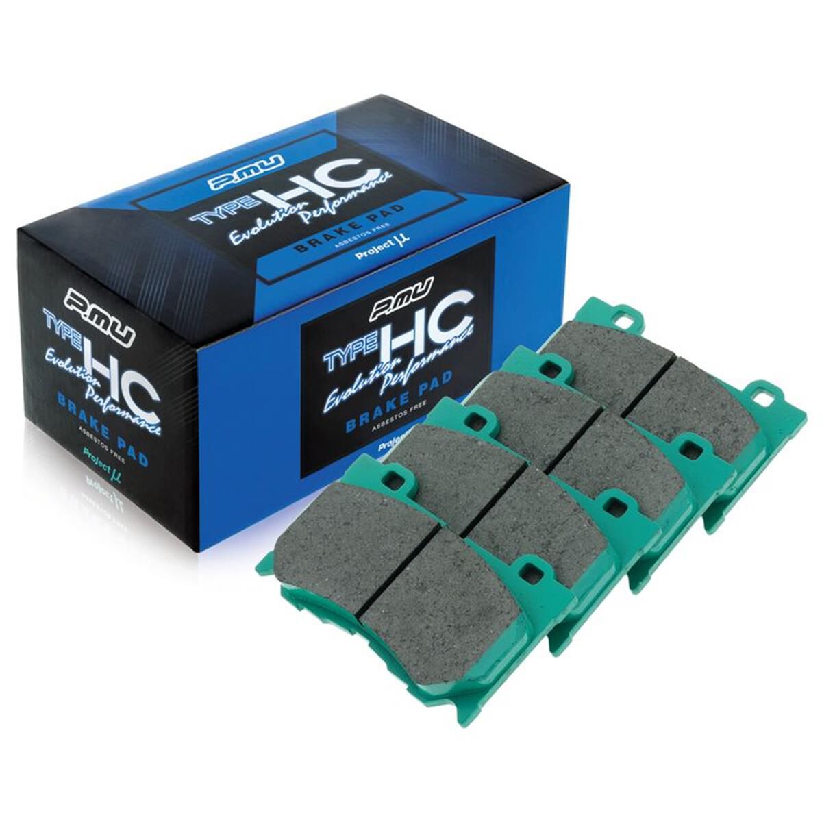 PROJECT MU HC-EP BRAKE PAD SETNISSAN 370Z AKEBONO, , scaau_hi-res