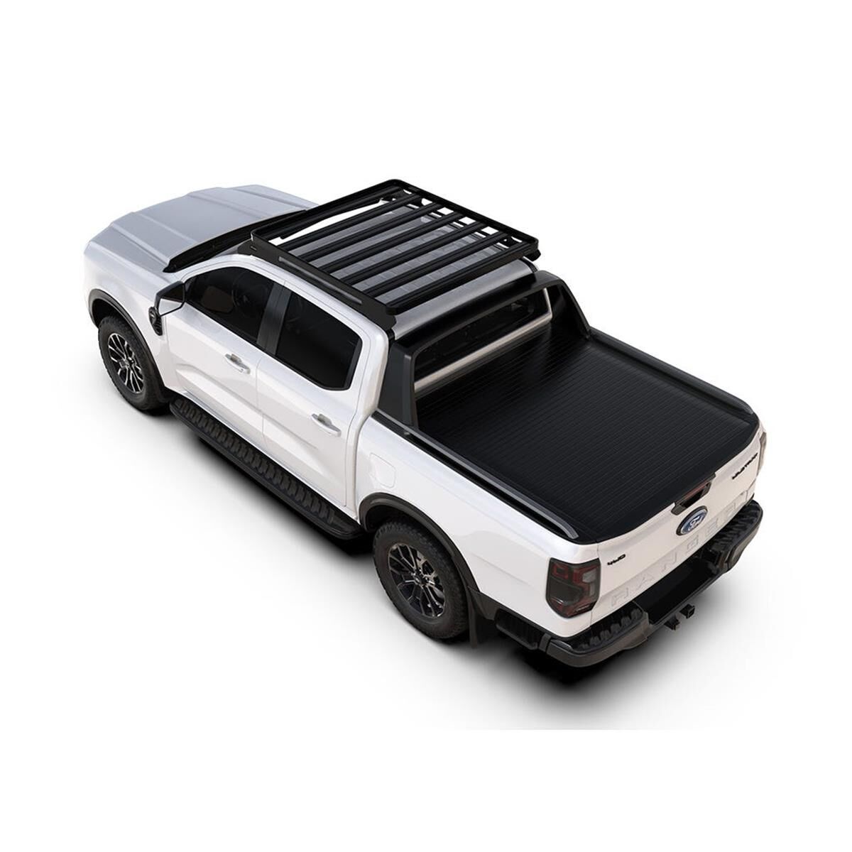 FRONT RUNNER FORD RANGER T6.2 DUAL CAB (2022-ON)/VOLKSWAGEN AMAROK (2023-ON) DUAL CAB SLIMLINE II ROOF RACK KIT, , scaau_hi-res