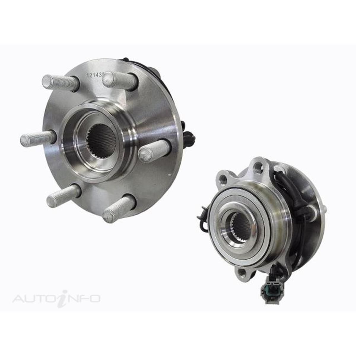 NISSAN NAVARA  D40 4WD  12/2005 ~ 2015  FRONT WHEEL HUB  SPAIN BUILT-WITH ABS, , scaau_hi-res