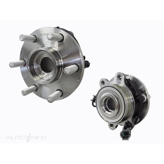 NISSAN PATHFINDER  R51 4WD  12/2005 ~ 09/2013  FRONT WHEEL HUB  SPAIN BUILT- COMES WITHABS, , scaau_hi-res