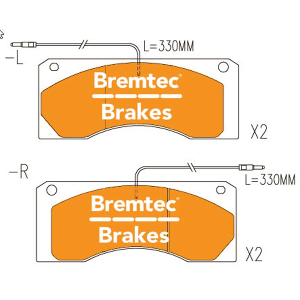 TRANS-LINE BRAKE PAD SET, , scaau_hi-res
