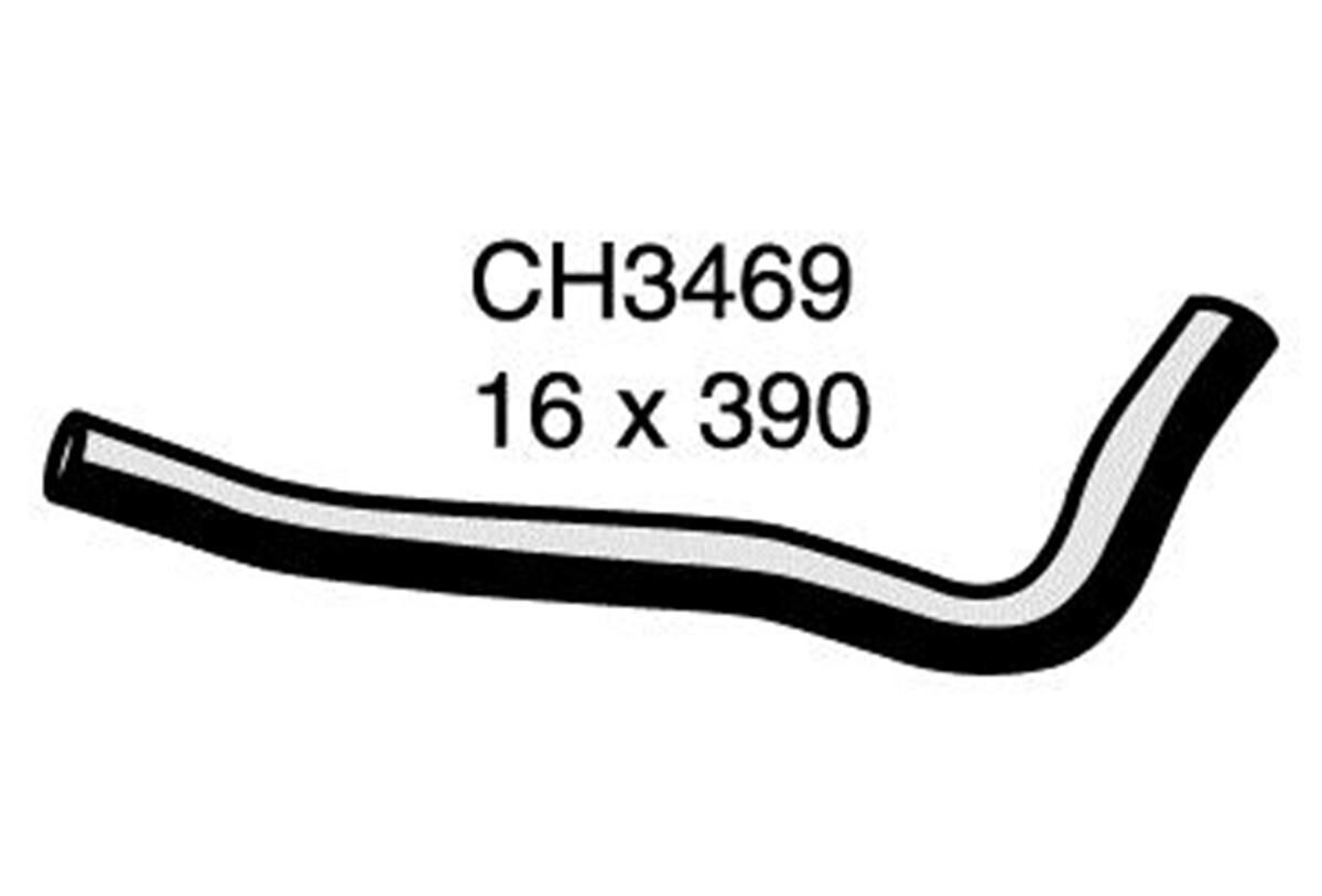 Heater Hose  - TOYOTA COROLLA AE82R - 1.6L I4  PETROL - Manual & Auto, , scaau_hi-res