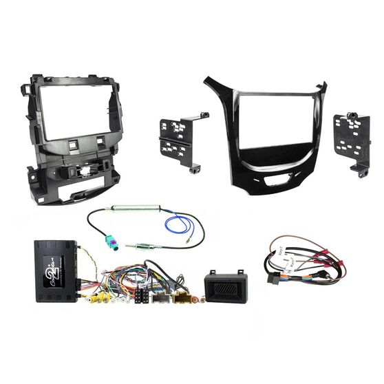 INSTALL KIT TO SUIT HOLDEN ASTRA BL - MYLINK 7" (GLOSS BLACK), , scaau_hi-res