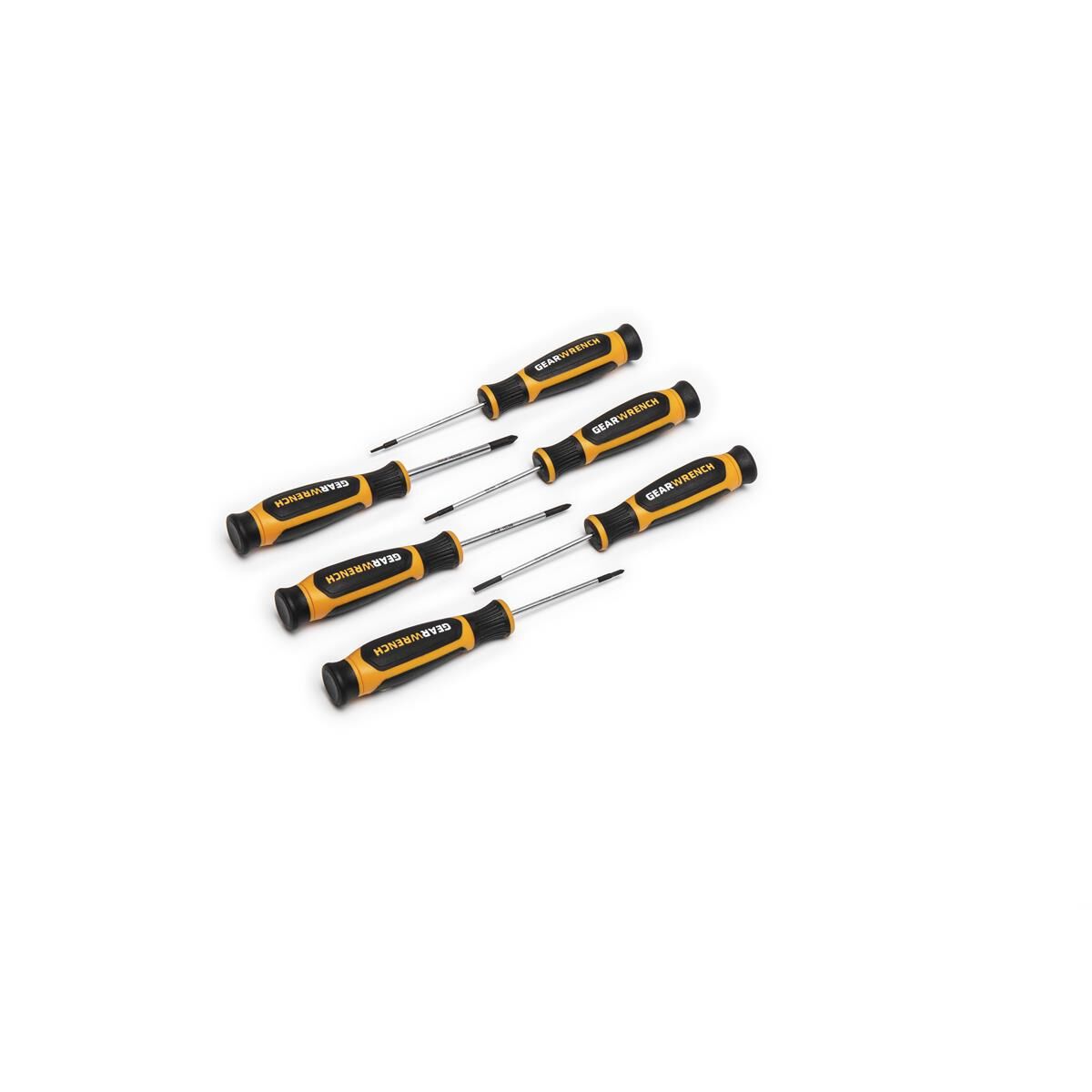 6 PIECE PHILLIPS&reg;/SLOTTED MINI DUAL MATERIAL SCREWDRIVER SET, , scaau_hi-res