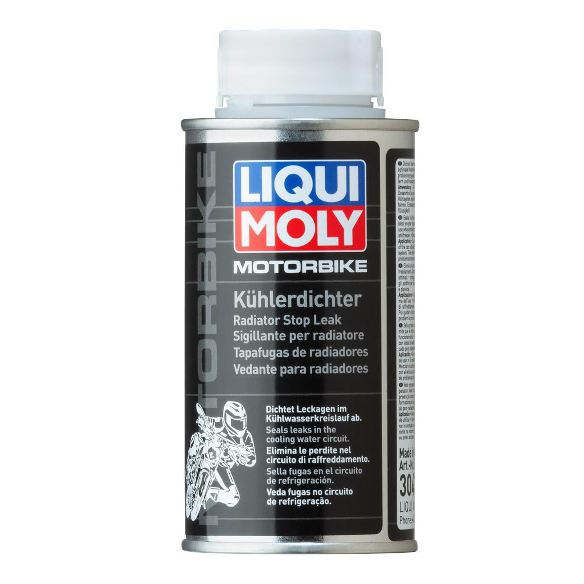 LIQUI MOLY MOTORBIKE RADIATOR STOP LEAK 125ML, , scaau_hi-res