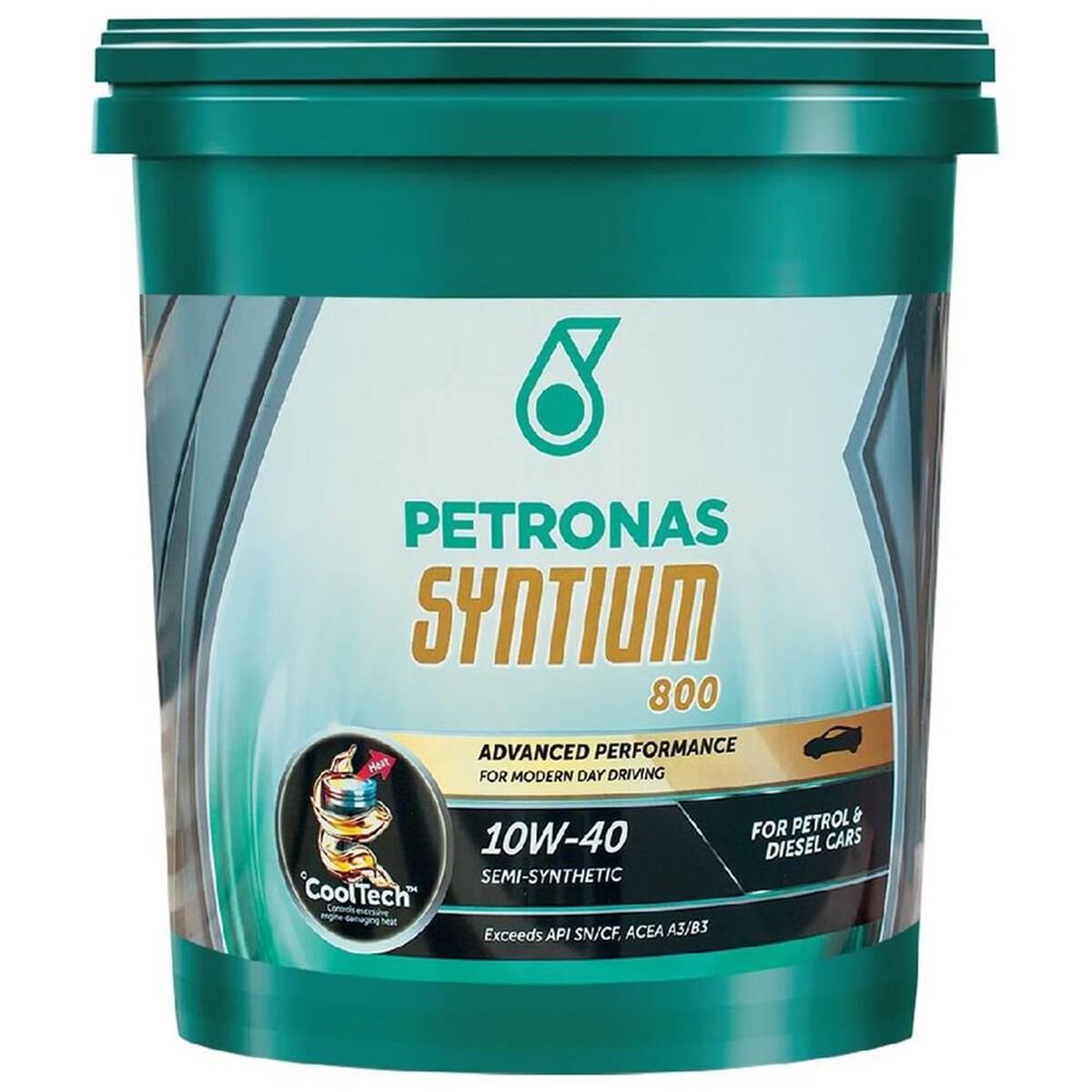 18LTR 10W/40 SYNTIUM 800 SNCF A3/B3 ENGINE OIL PAIL, , scaau_hi-res