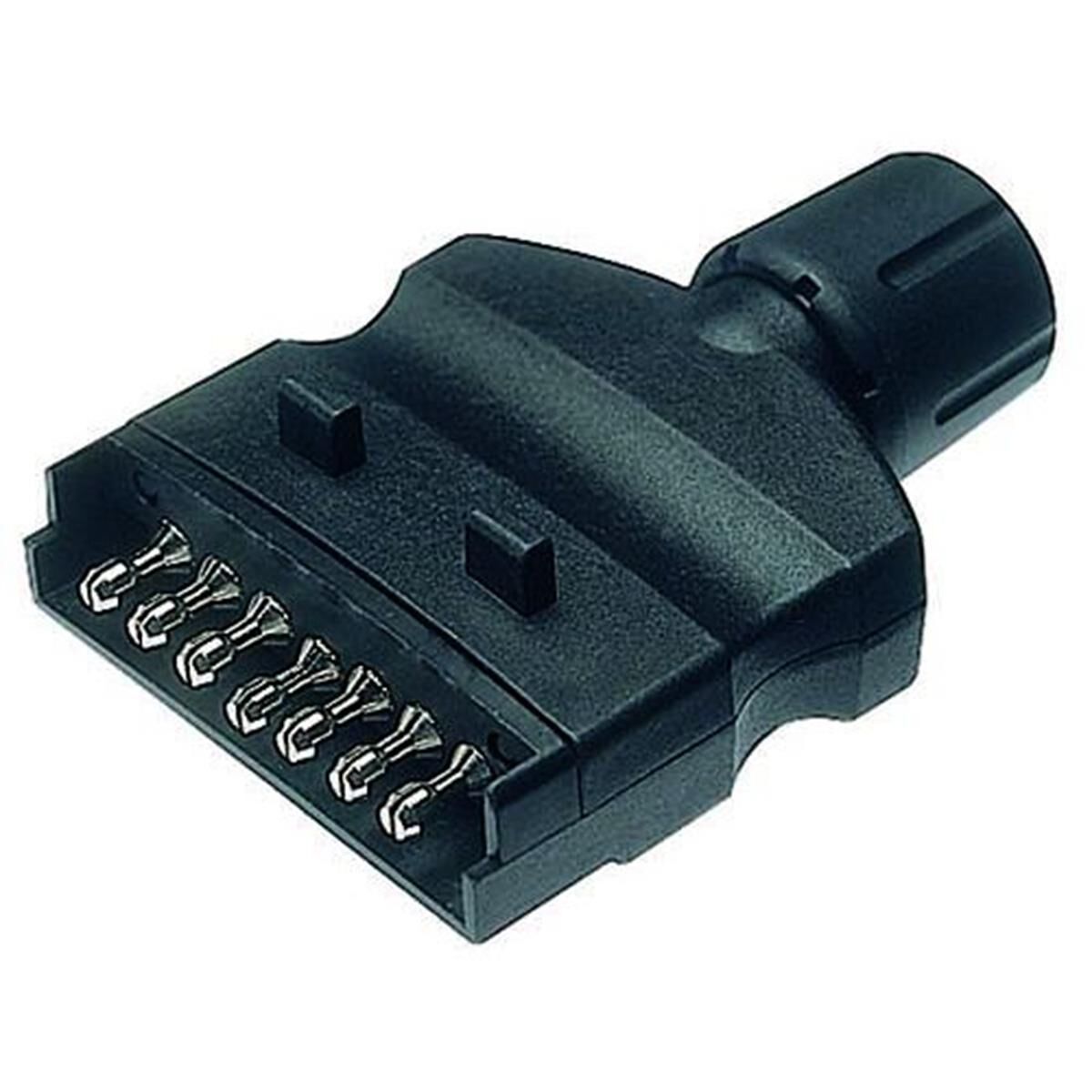 7 PIN FLAT TRAILER PLUG PLASTC, , scaau_hi-res