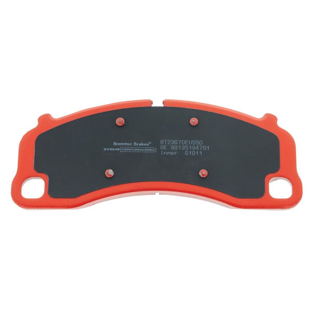 EVOLVE PERFORMANCE CERAMIC+PORSCHE 911 991 FRONT PADS ZERO DUST PERFORMANCE, , scaau_hi-res