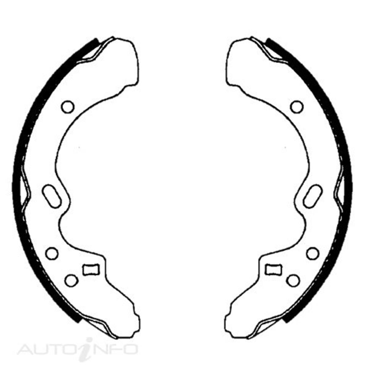 BENDIX BRAKE SHOES, , scaau_hi-res