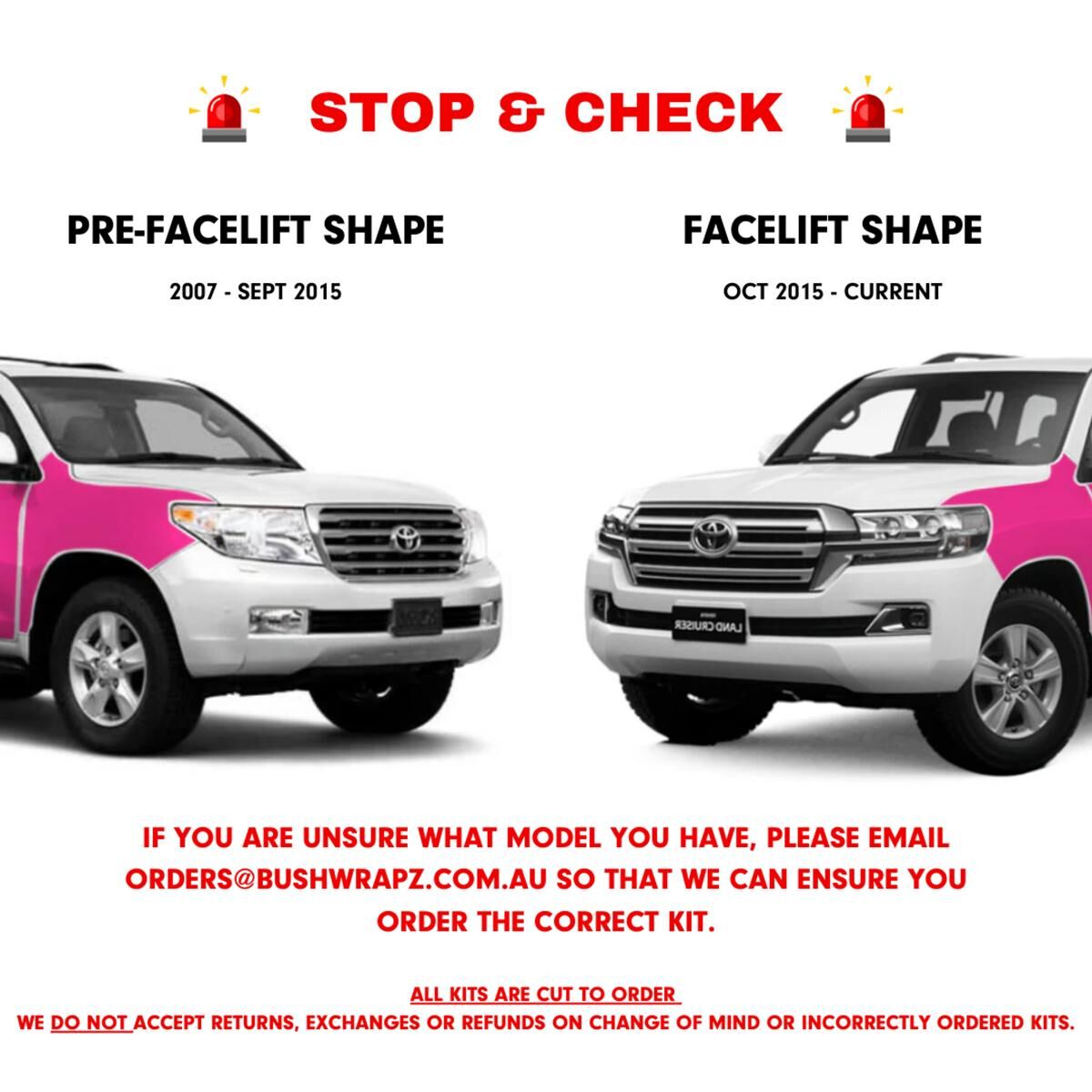 BUSHWRAPZ CAPE DIY 4WD KIT FOR LANDCRUISER 200 SERIES FACELIFT - GX/GXL/VX - SAFARI ARMAX SNORKEL, , scaau_hi-res