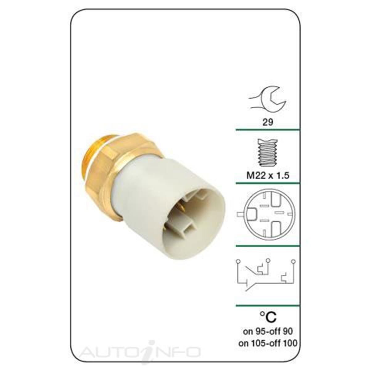 TRIDON THERMO FAN SWITCH, , scaau_hi-res