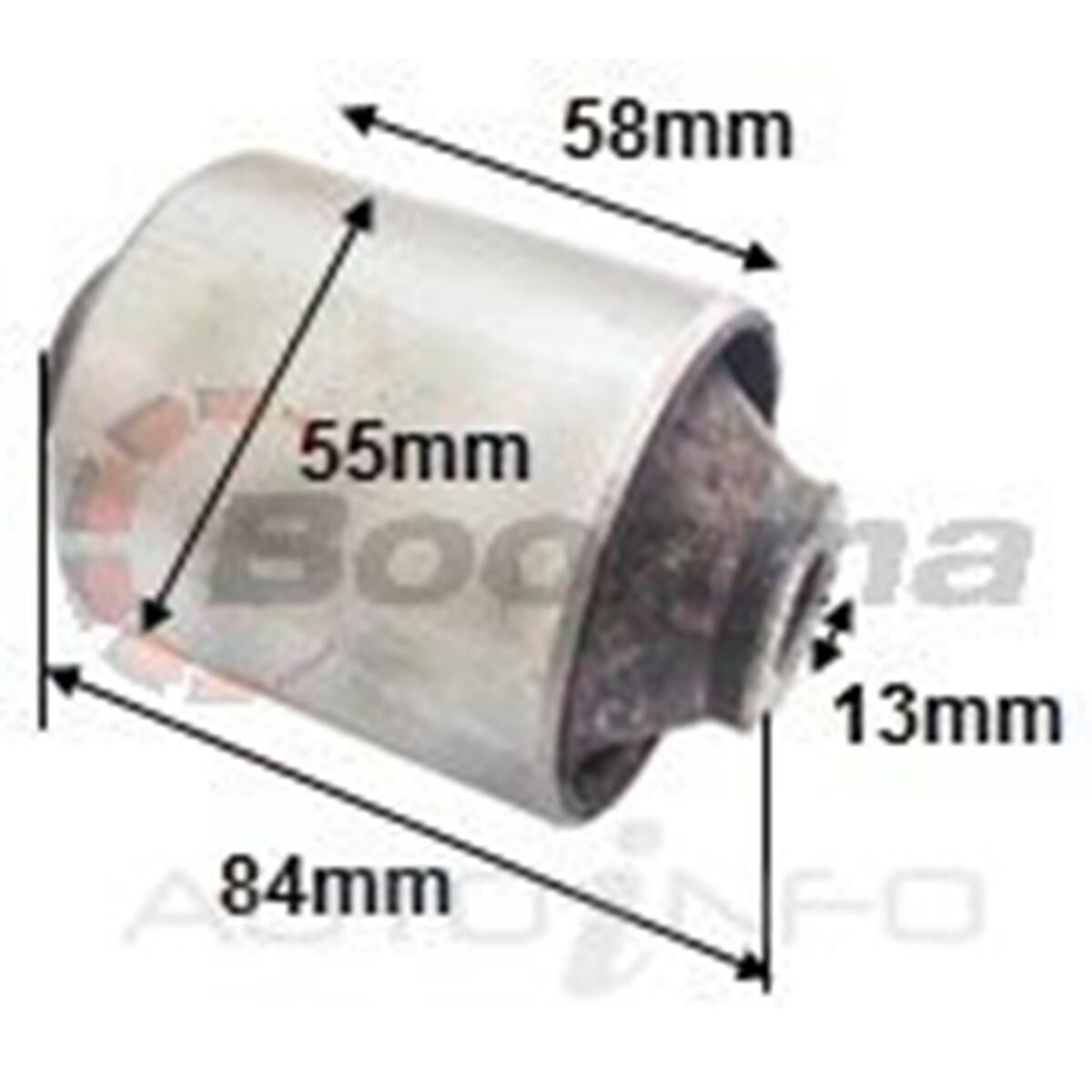 FAL AU,BA LEAF SPRING BUSH-FNT, , scaau_hi-res