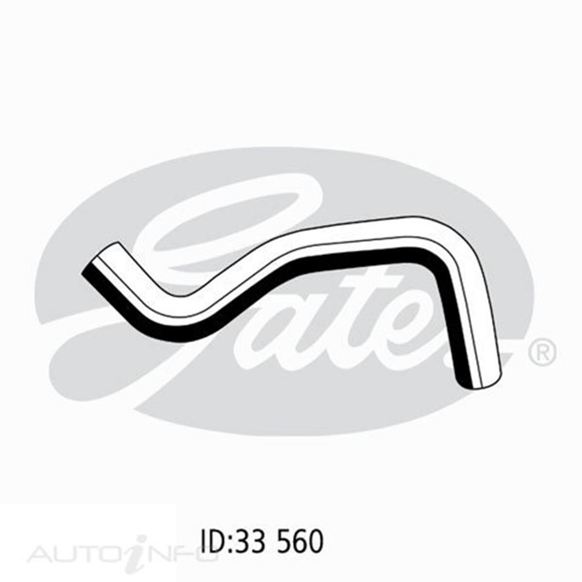 05-1961 GATES RADIATOR HOSE, , scaau_hi-res
