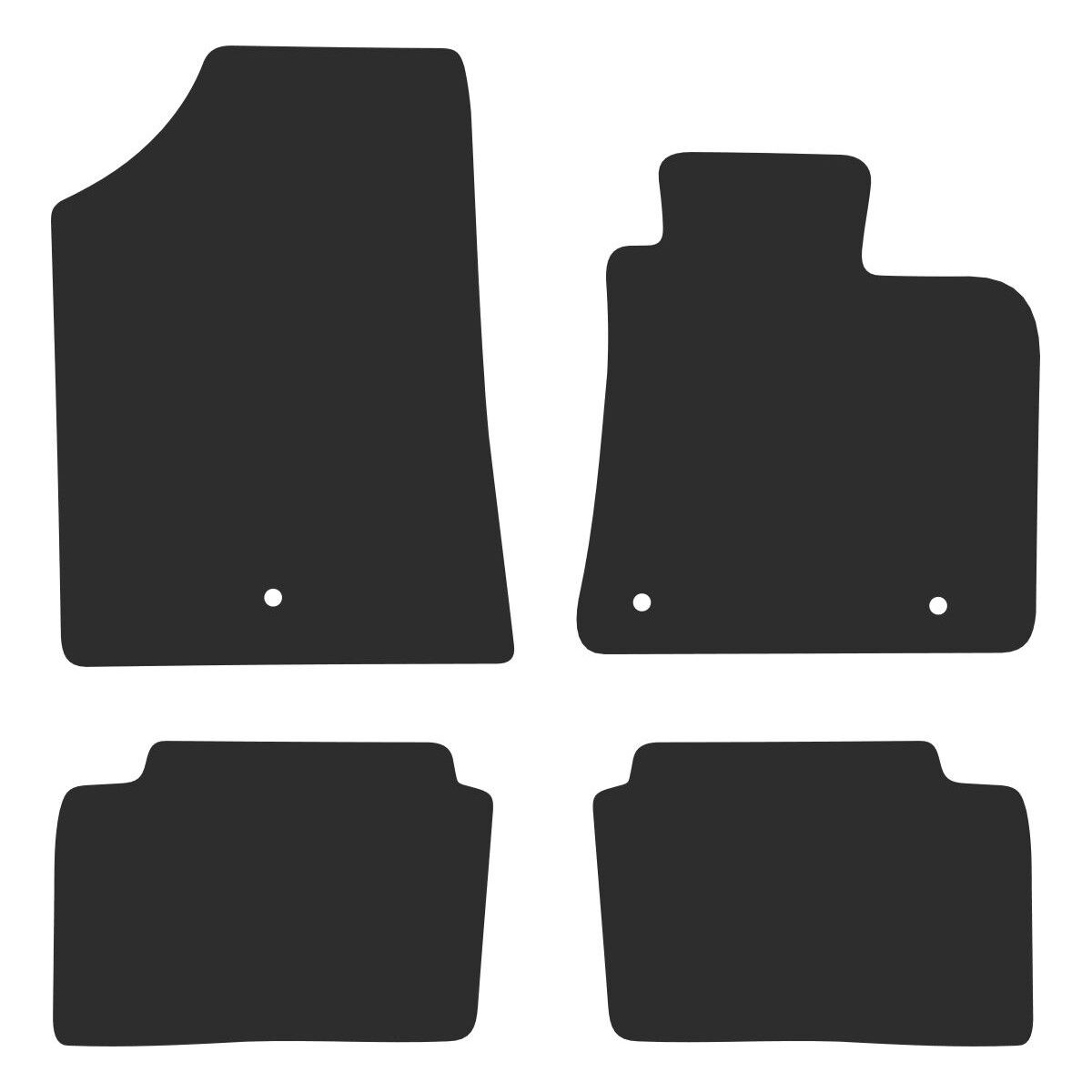 LUXURY CARPET CAR MATS FOR HYUNDAI I30 (2ND GEN HATCH) 2012-2017, , scaau_hi-res