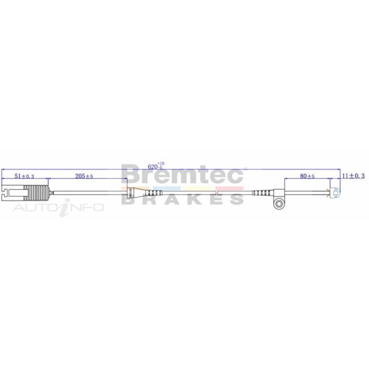 EUROLINE BRAKE WEAR SENSOR, , scaau_hi-res