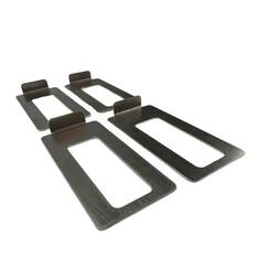 PKT 4 TBM HITCH MOUNT SHIM KIT S/STEEL T/S 50 x 50 TOW BALL MOUNTS, , scaau_hi-res