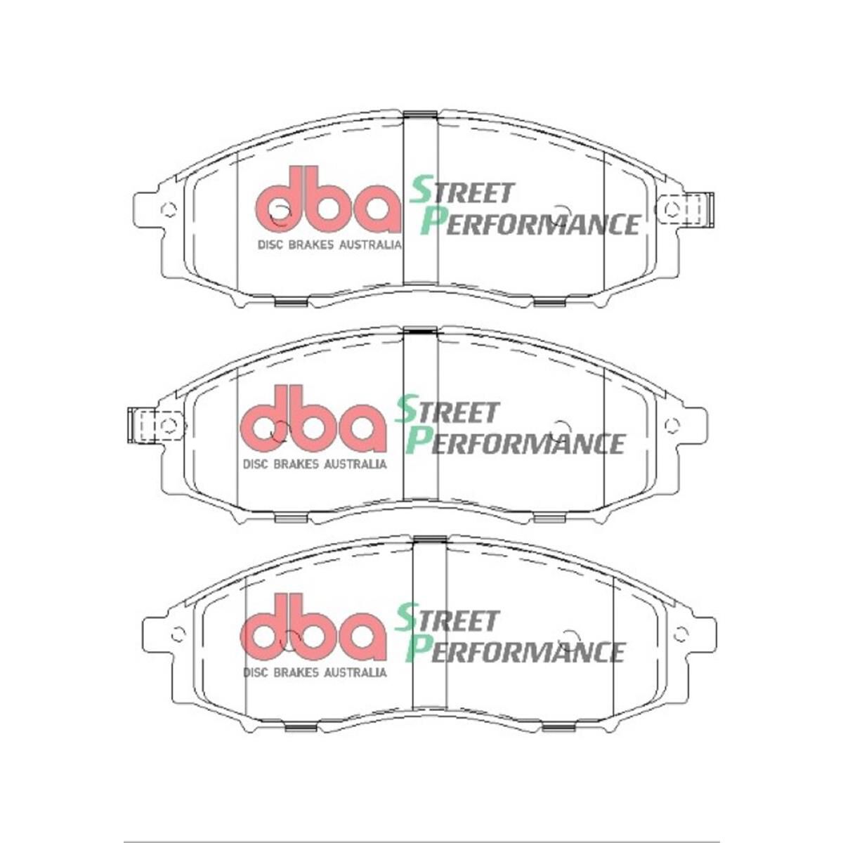 DBA SP PERFORMANCE BRAKE PADS Description Nissan Navara 1997-2014, , scaau_hi-res
