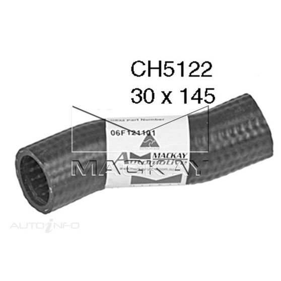 Engine By Pass Hose  - VOLKSWAGEN GOLF TYPE 5 - 2.0L I4 Turbo PETROL - Manual, , scaau_hi-res