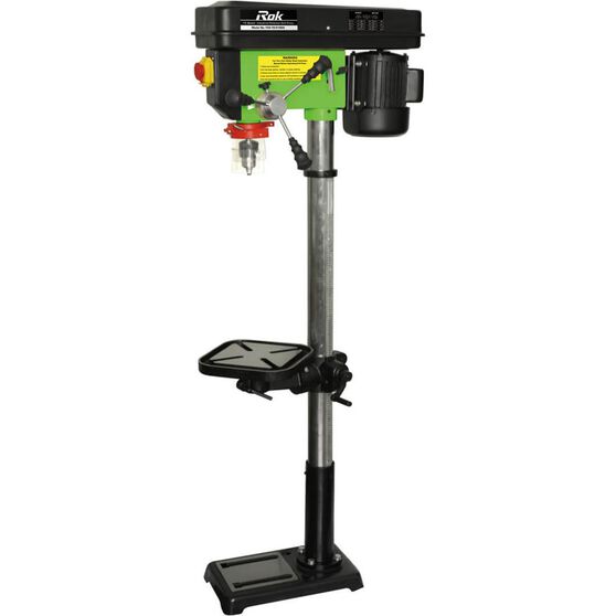Rok 1570mm Pedestal Drill Press 12 Speed 16mm Chuck 550w 150