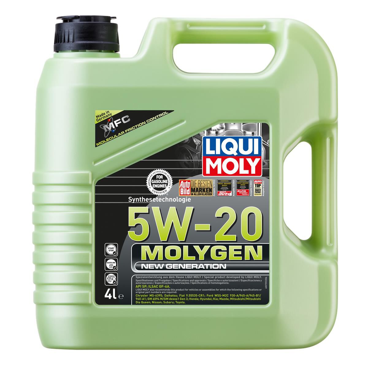 LIQUI MOLY MOLYGEN NEW GENERATION 5W-20 4L, , scaau_hi-res