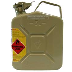 JERRY CAN METAL OLIVE 5L PRO QUIP *, , scaau_hi-res