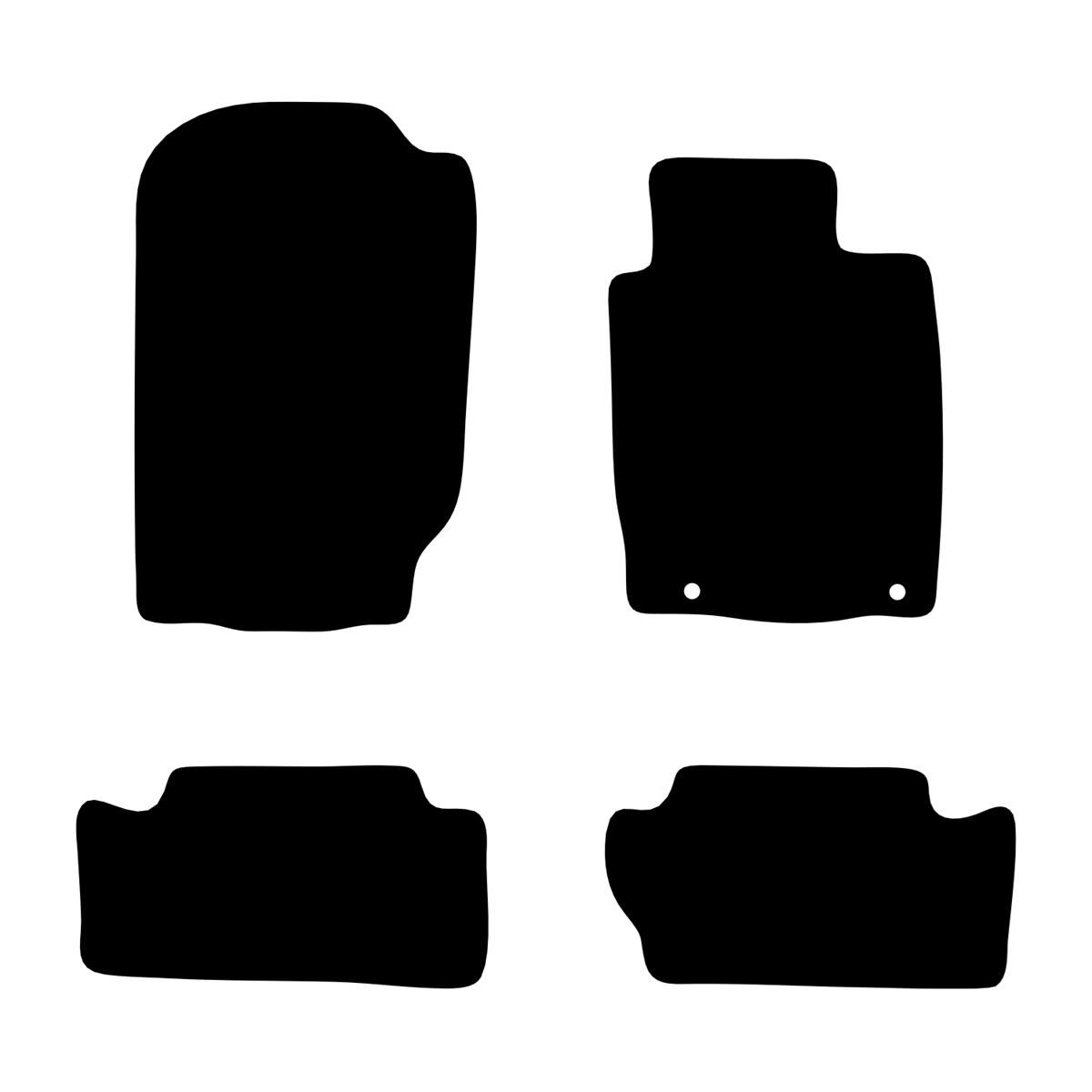 EXECUTIVE RUBBER CAR MATS FOR MITSUBISHI TRITON CLUB CAB (5TH GEN FACELIFT) 2019 ONWARDS, , scaau_hi-res