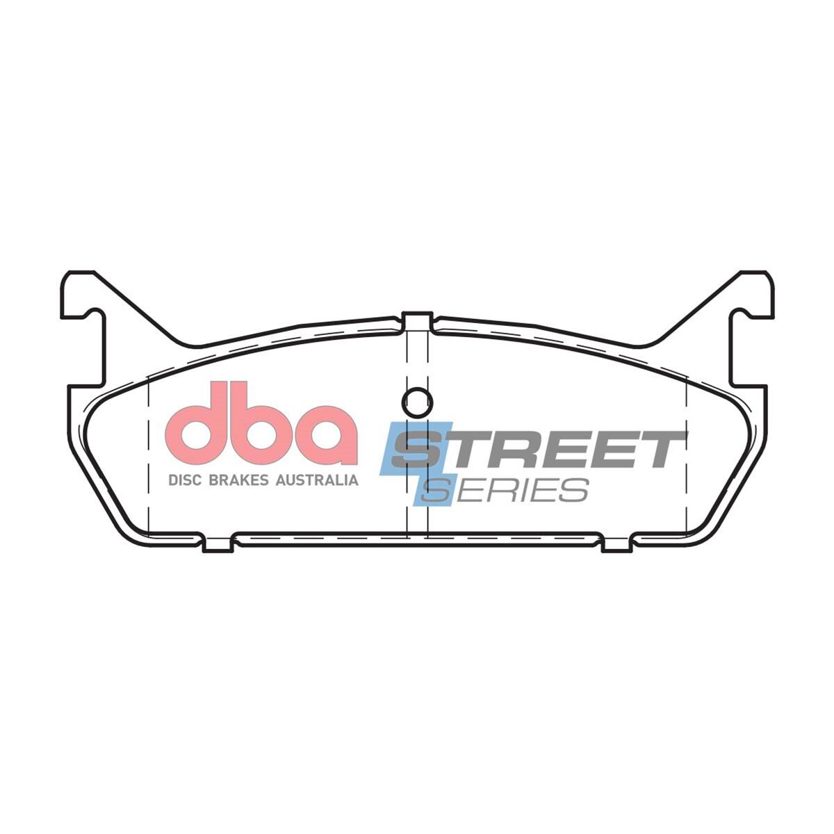 DBA SS STREET SERIES BRAKE PADS [ Daihatsu/Eunos/Ford/Mazda & Suzuki 89-2014 R ], , scaau_hi-res